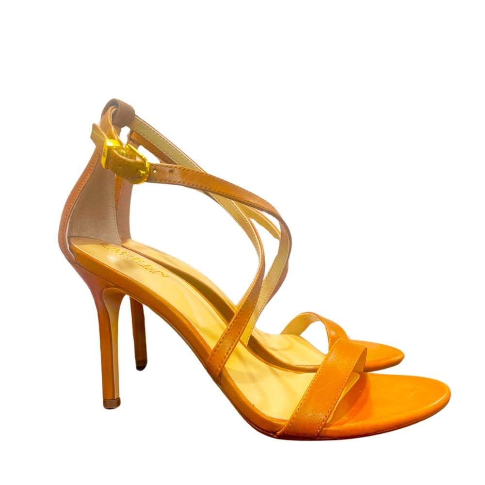 Lauren by Ralph Lauren Gabrielle, Polo, Tan, burnished calf